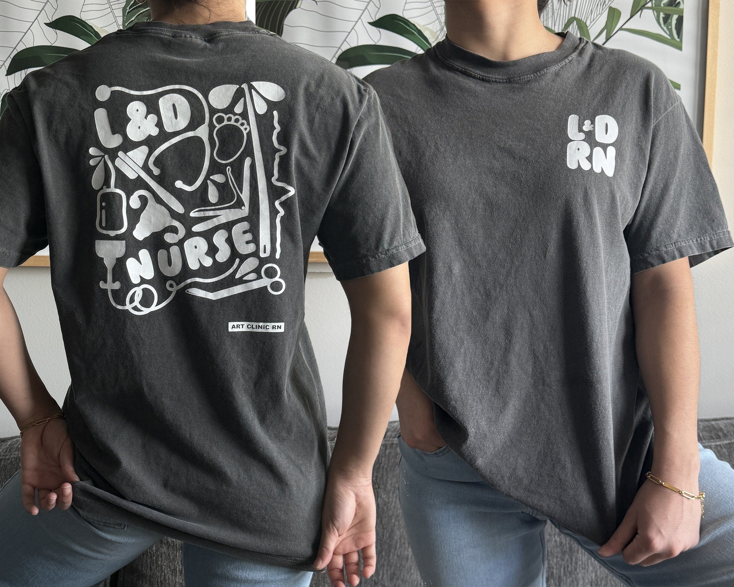 Obstetrics Bubble T-Shirts | T-shirts for L&D Nurses, T-shirts for OBGYNs, T-shirts for PCTs, T-shirts for OB Nurses | Comfort Colors Shirt