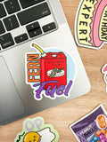 Fern Fuel Obstetrics Sticker | Stickers for L&D Nurses, Stickers for OB Nurses, Stickers for Midwives, Stickers for Doulas