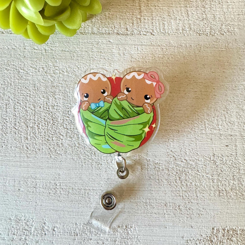 Swaddled Gingerbread Cookies Badge Reel