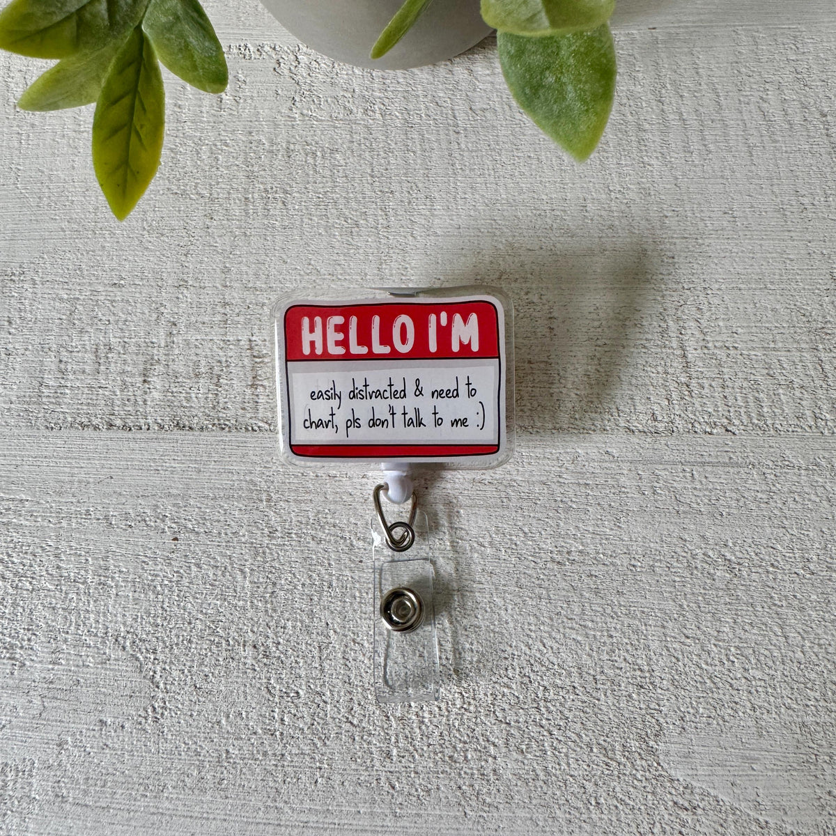 Hello I'm Easily Distracted & Need to Chart Badge Reel