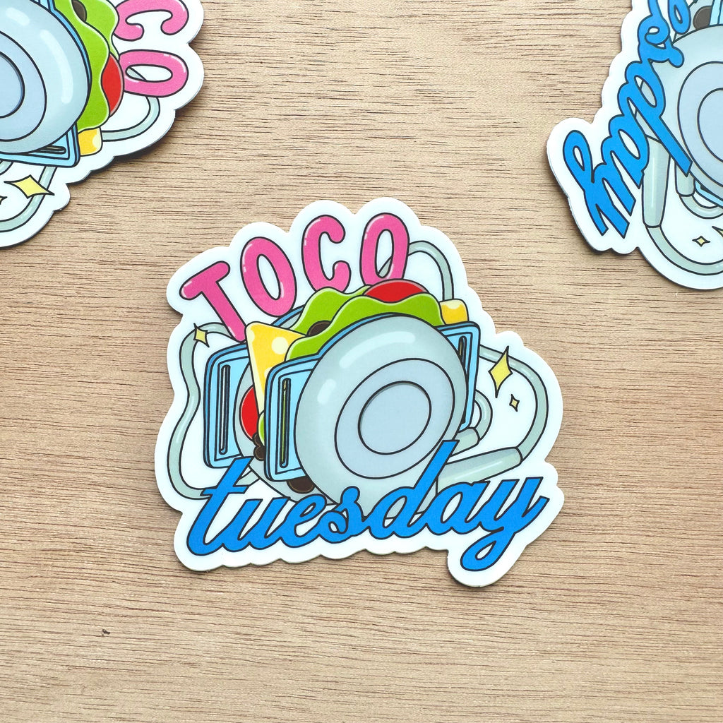 Toco Tuesday Vinyl Sticker