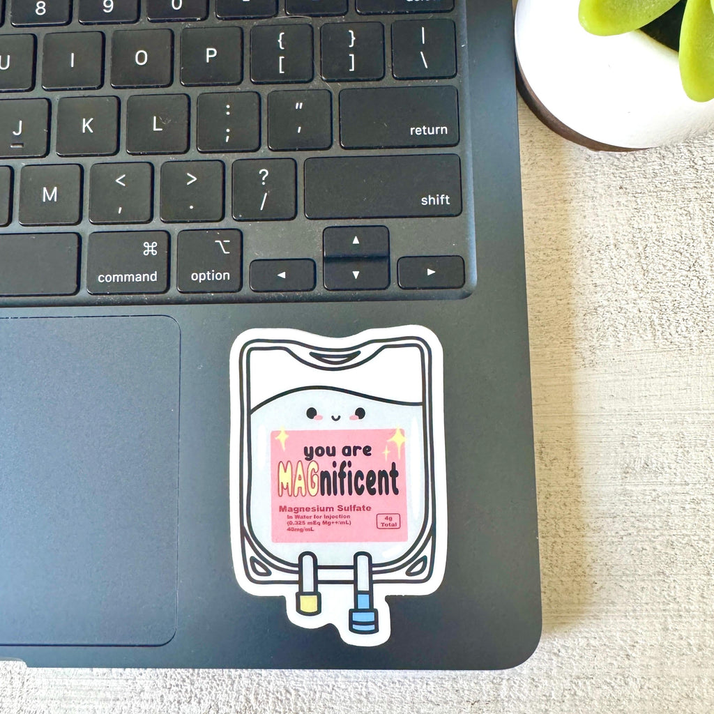 You are MAGnificent IV Bag Vinyl Sticker