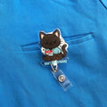Don't Pet My Peeves Cat Badge Reel | Funny Cat Medical Badge Reel, Nurse Badge Reel, Doctor Badge Reel, Badge Reels for Healthcare Workers