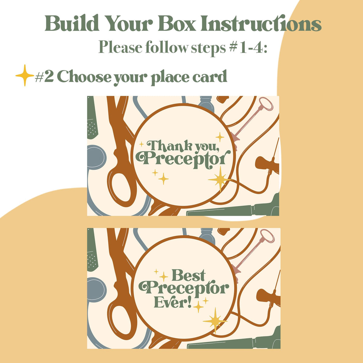 Custom Preceptor Gift Box | Build Your Own Gift Box | Preceptor Thank You Box, Preceptor Gift, Gifts for Preceptors, Mentor Thank You Gift