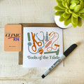 Tools of the Trade Greeting Card | Cute card for Nurses, Cards for Doctors, Cards for Graduation, Cards for Healthcare Workers, Medical Card