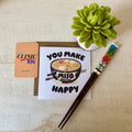 You Make Miso(prostol) Happy Labor and Delivery Greeting Card | Card for L&D Nurses, Card for OB Nurses, Card for OBGYNs, Card for Midwives