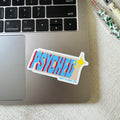 Psyched Medical Sticker | Psych Nurse Sticker, Psychiatrist Sticker, Therapist Sticker, Healthcare Sticker, Mental Health Sticker