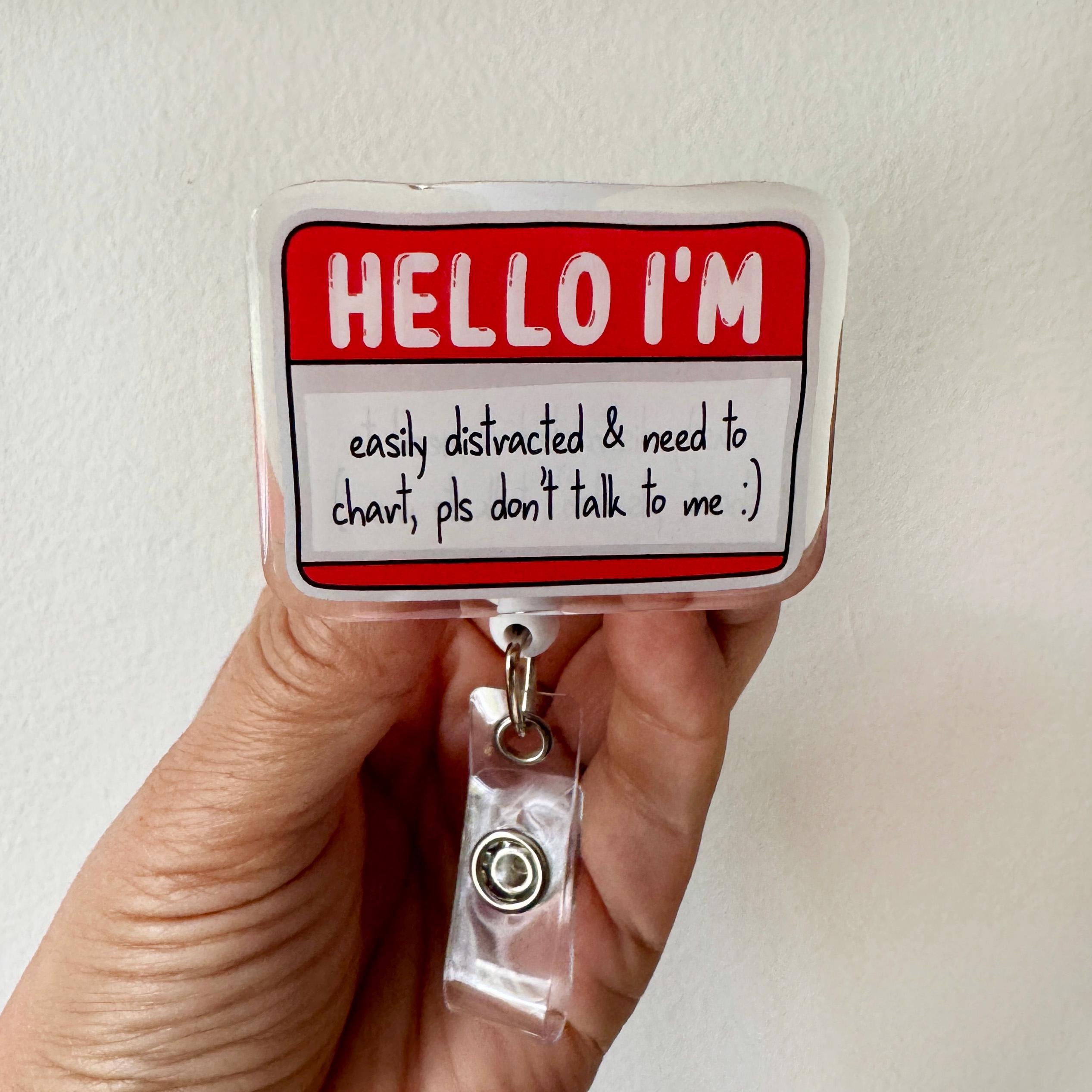 Hello I'm Easily Distracted & Need to Chart Badge Reel