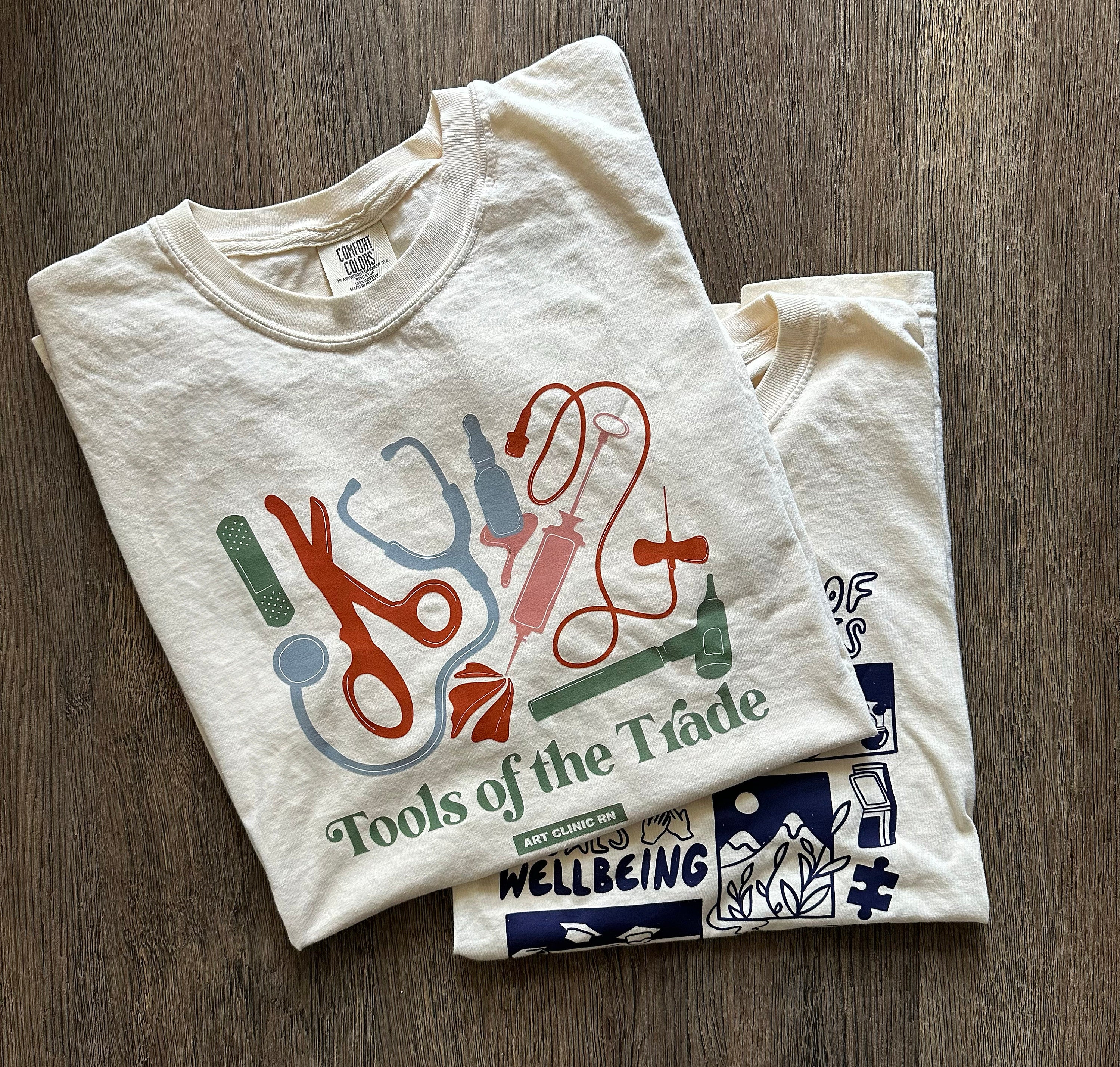Tools of the Trade Cute Medical T-Shirt | Shirts for Nurses, Shirts for Doctors, Shirts for Healthcare Workers | Comfort Colors T-Shirt