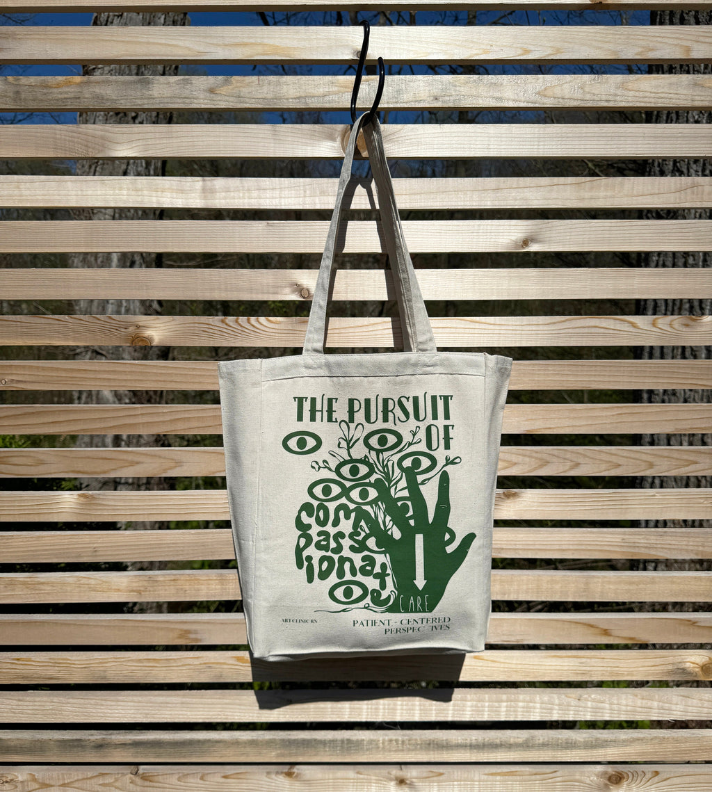 Compassionate Care Tote Bag | Tote Bags for Medical Professionals | Tote Bags for Healthcare Workers | Bags for Nurses | Bags for Doctors