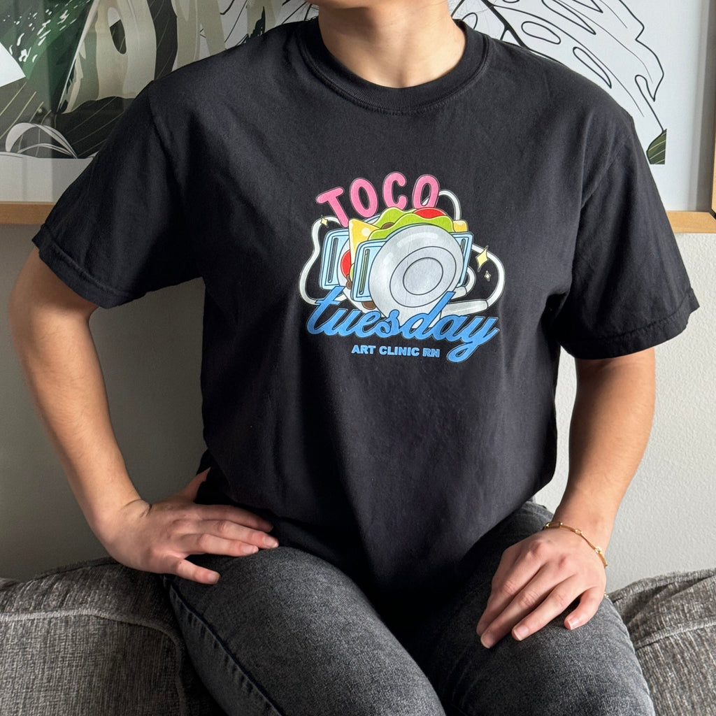 Toco Tuesday Obstetrics T-Shirt | Shirts for L&D Nurses, Shirts for OB Nurses, Shirts for OBGYNs, Shirts for Midwives, Shirts for Doulas