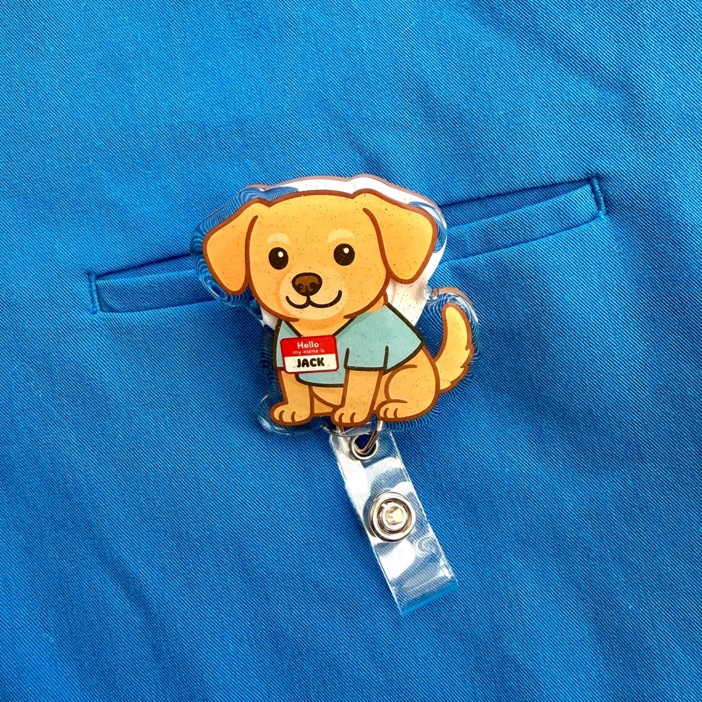Custom Pet Badge Reel | Medical Badge Reel, Nurse Badge Reel, Doctor Badge Reel, Badge Reels for Healthcare Workers
