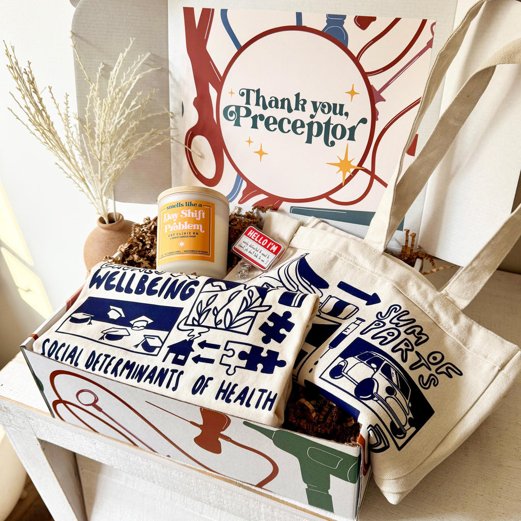 Custom Preceptor Gift Box | Build Your Own Gift Box | Preceptor Thank You Box, Preceptor Gift, Gifts for Preceptors, Mentor Thank You Gift