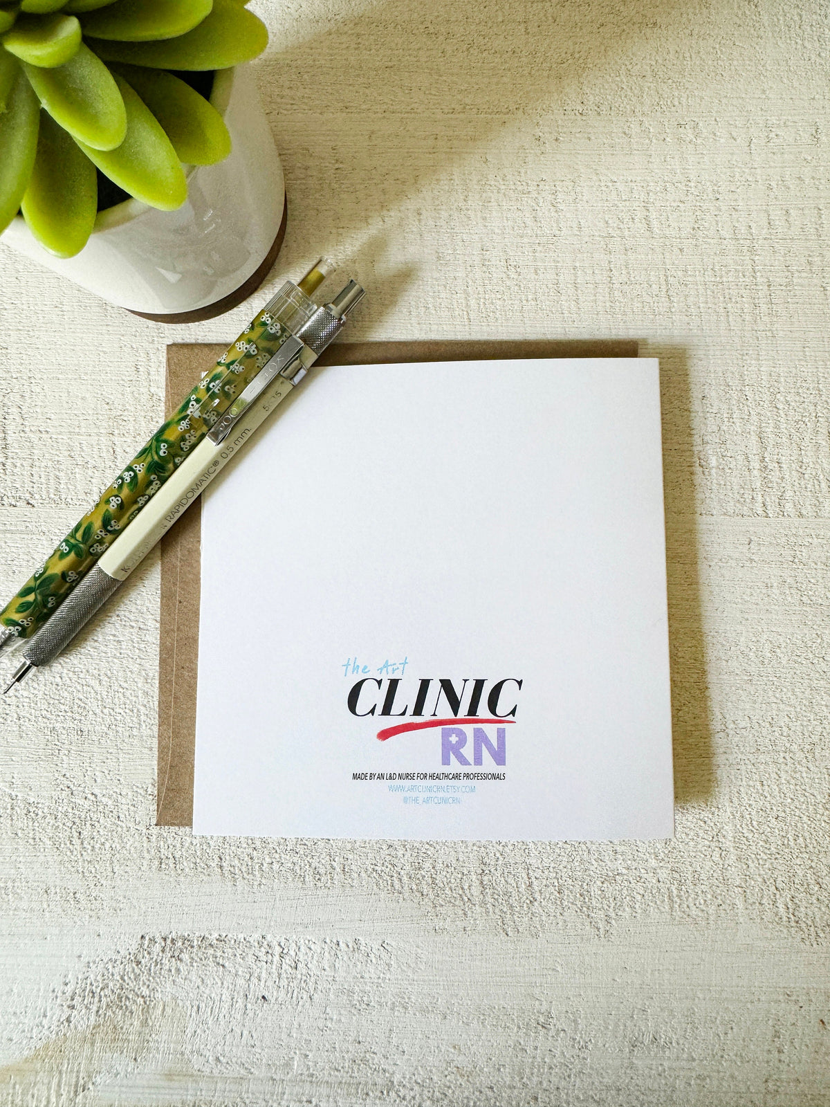 Tools of the Trade Greeting Card | Cute card for Nurses, Cards for Doctors, Cards for Graduation, Cards for Healthcare Workers, Medical Card