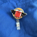 Blood Transfusion Bat Badge Reel | Medical Badge Reel, Badge Reel for Nurses, Badge Reel for Doctors, Halloween Badge Reel, Healthcare Badge