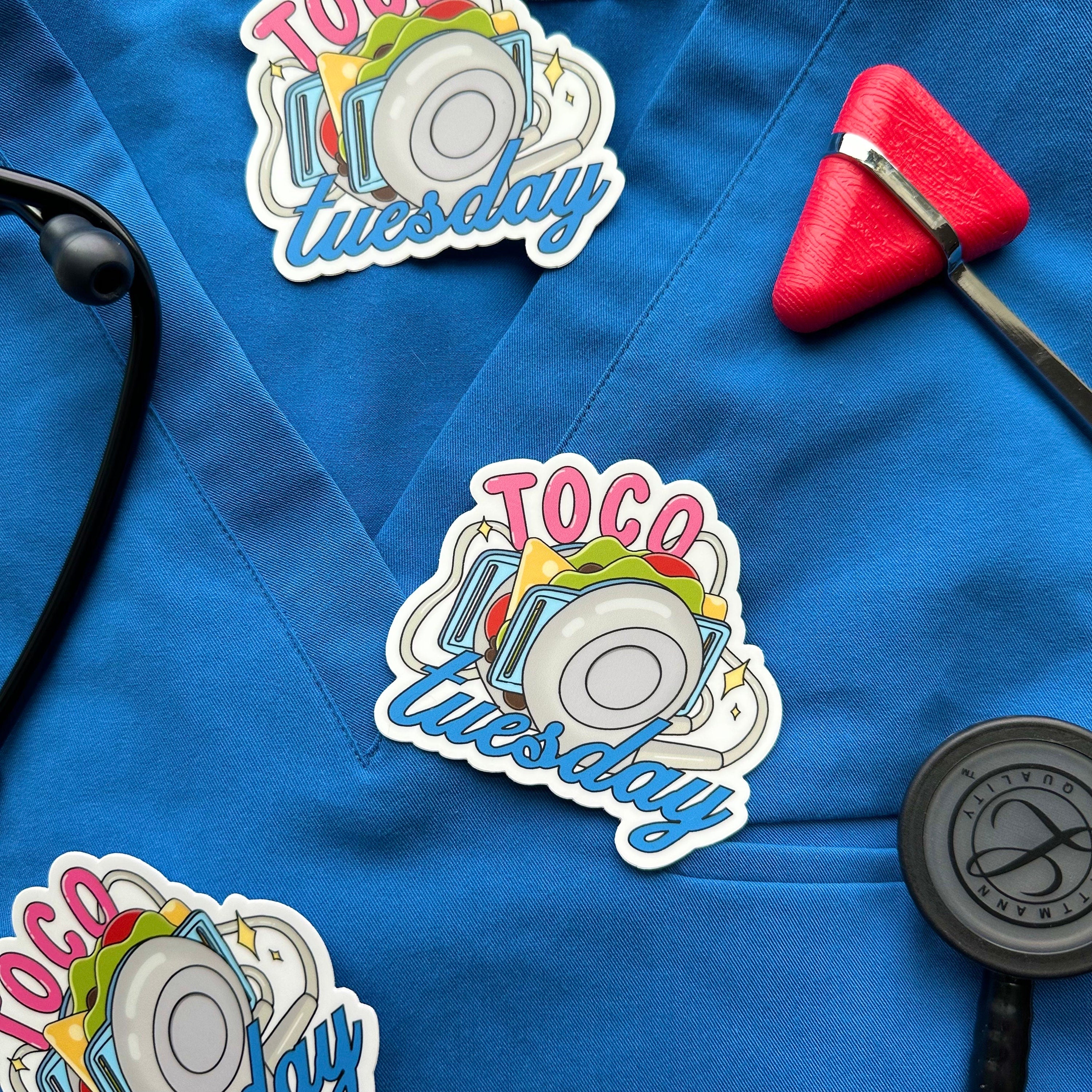 Toco Tuesday Vinyl Sticker