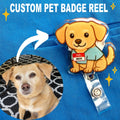Custom Pet Badge Reel | Medical Badge Reel, Nurse Badge Reel, Doctor Badge Reel, Badge Reels for Healthcare Workers
