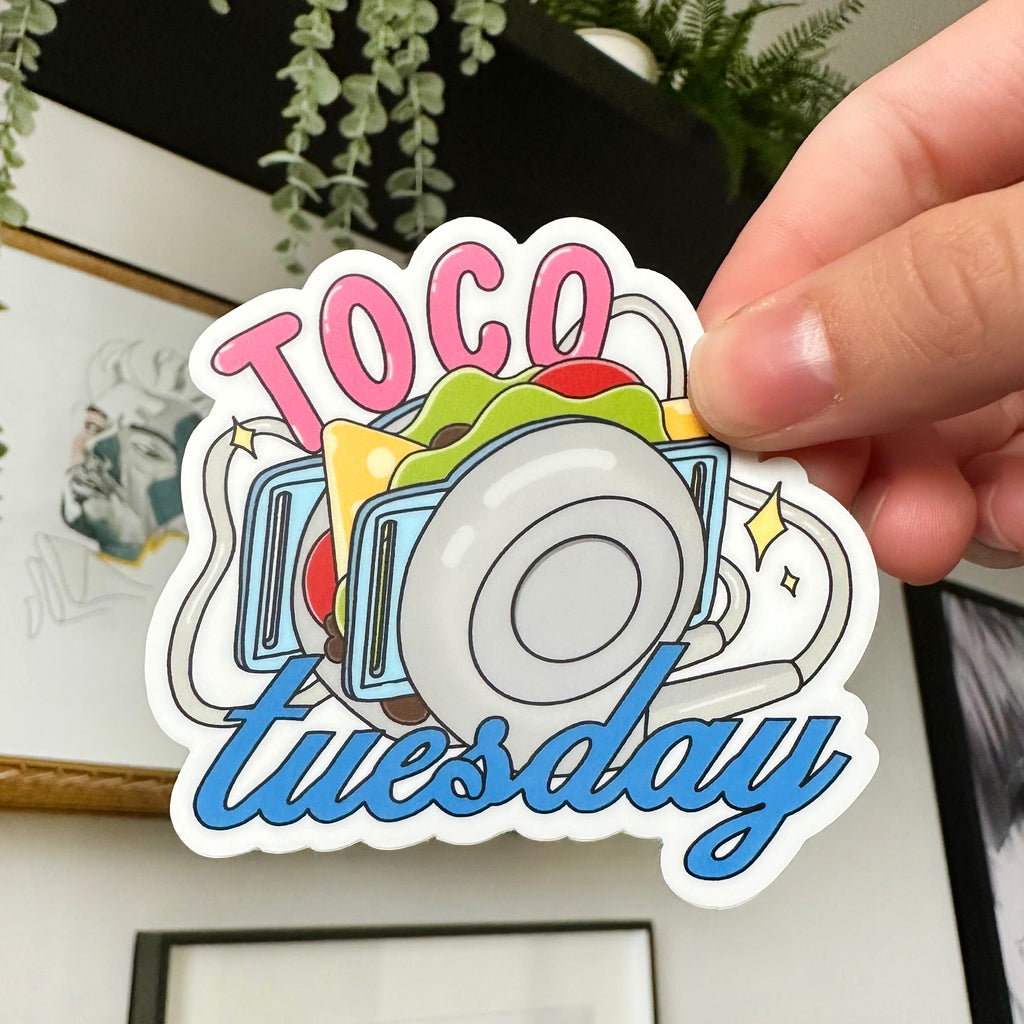 Toco Tuesday Vinyl Sticker