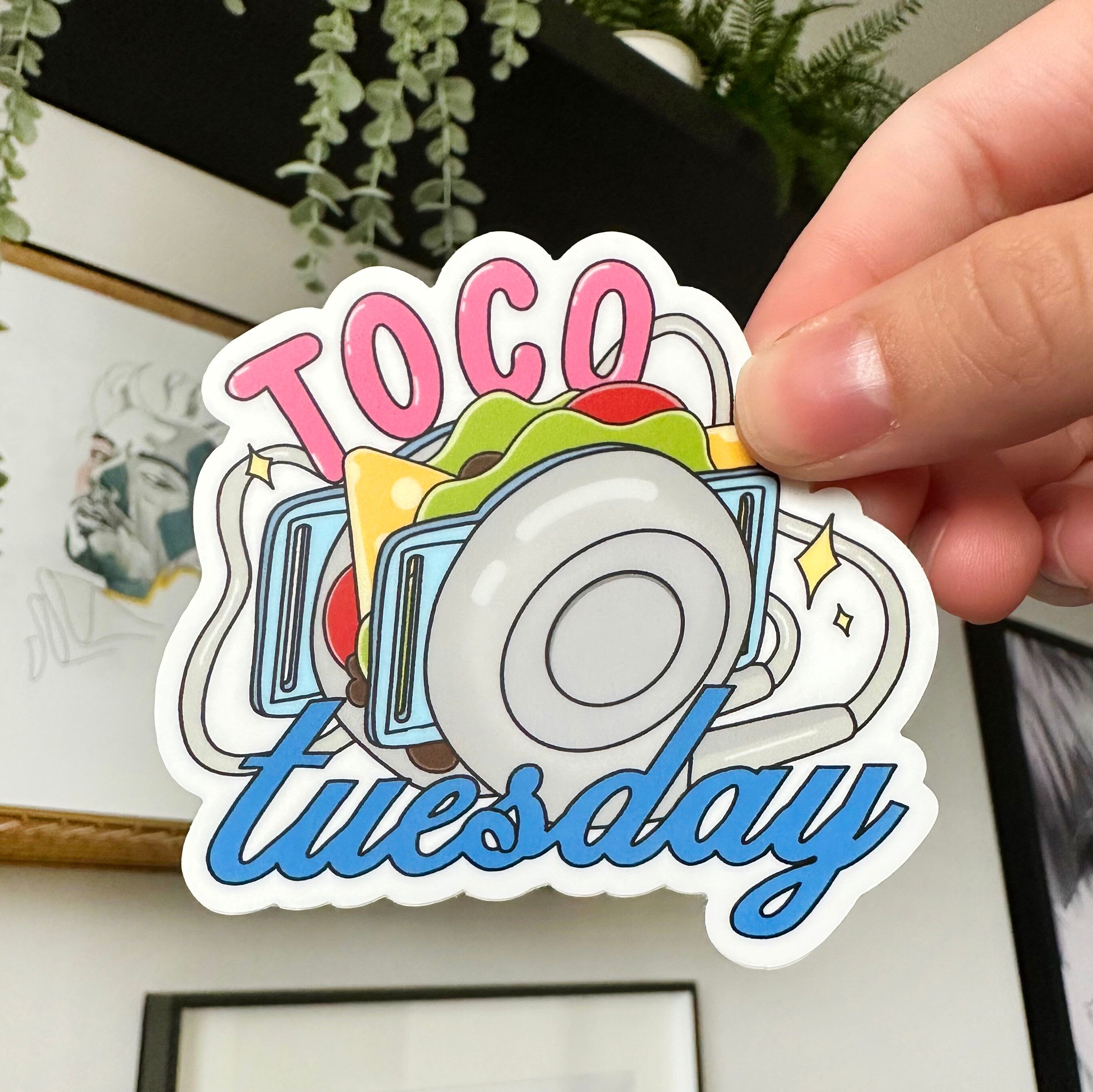 Toco Tuesday Vinyl Sticker