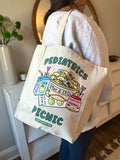 Pediatrics Picnic Tote Bag | Peds Nurse Bag, Pediatrician Bag, Bags for Medical Professionals, Healthcare Bags, Bags for Nurses and Doctors