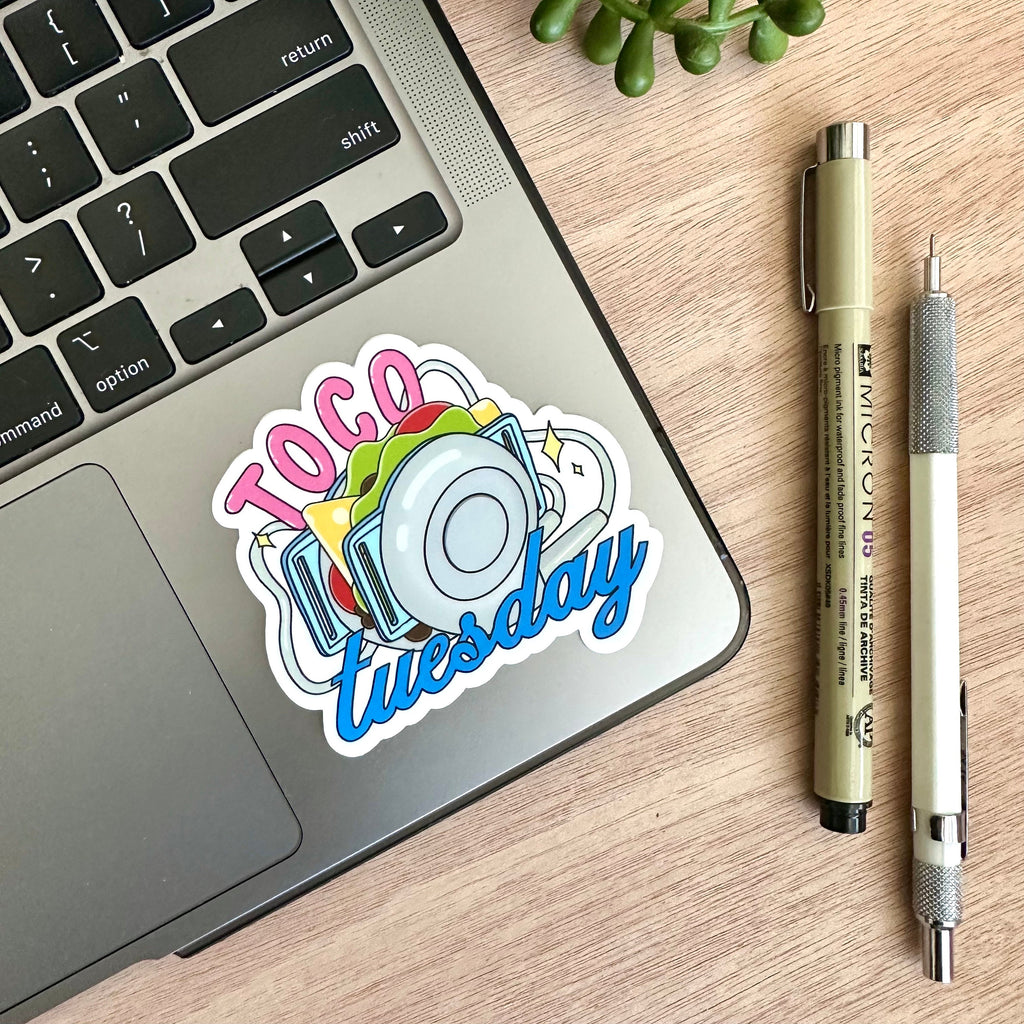 Toco Tuesday Vinyl Sticker