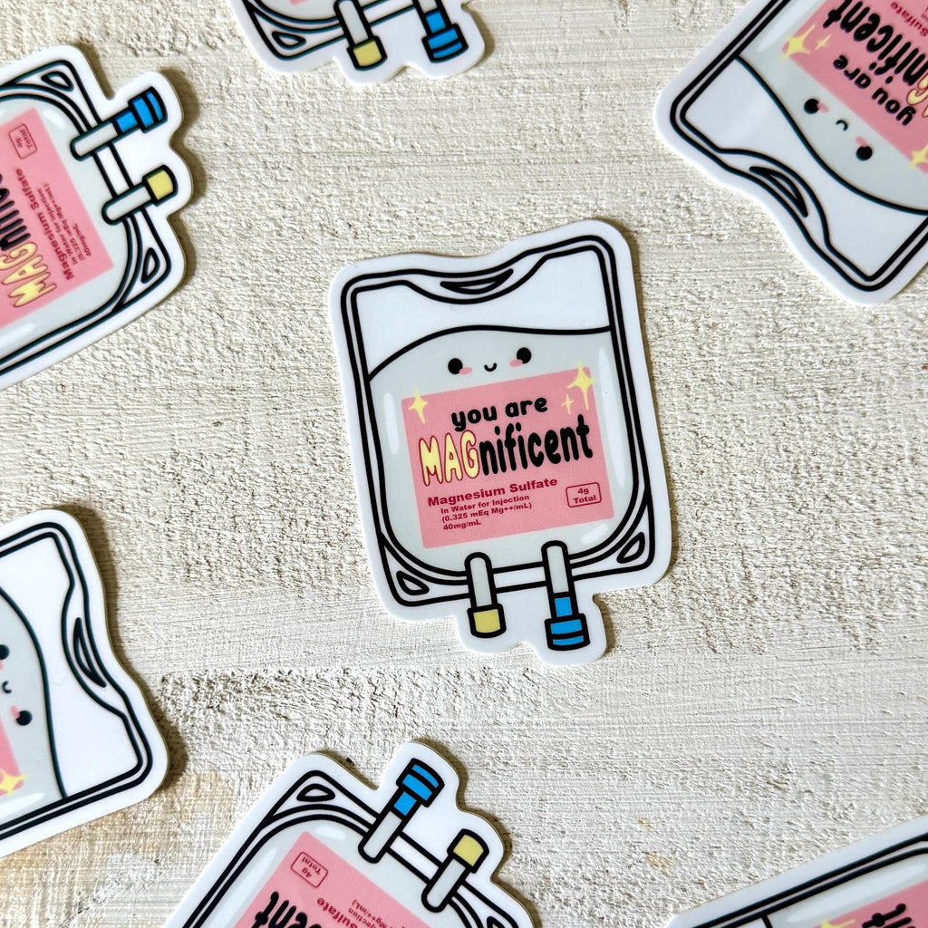 You are MAGnificent IV Bag Vinyl Sticker