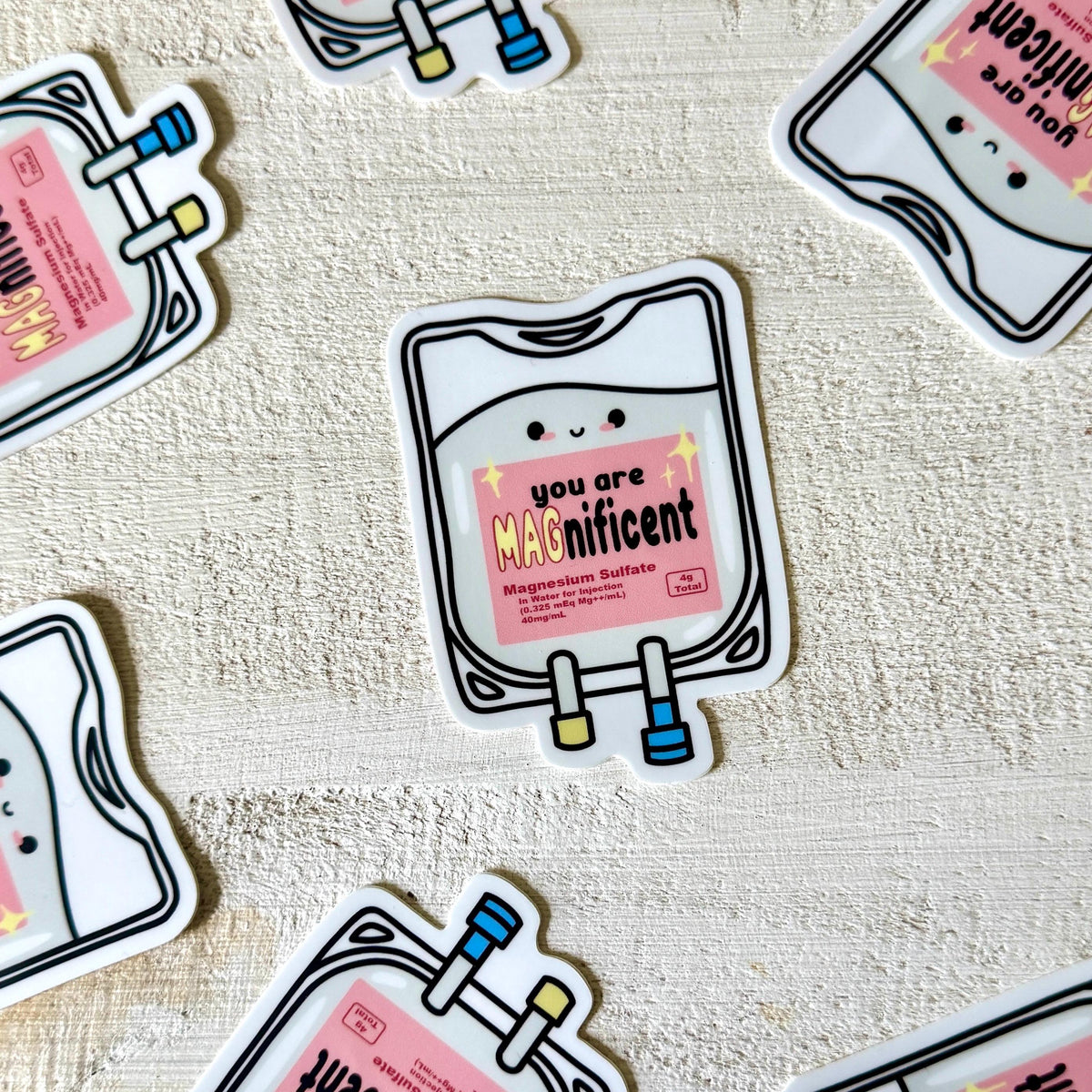 You are MAGnificent IV Bag Vinyl Sticker